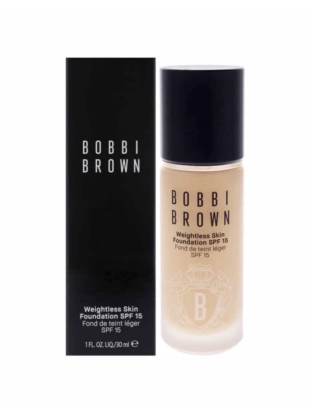 Bobbi Brown Weightless Skin SPF15 Foundation C-024 IVORY - Size 1 Oz. / 30mL